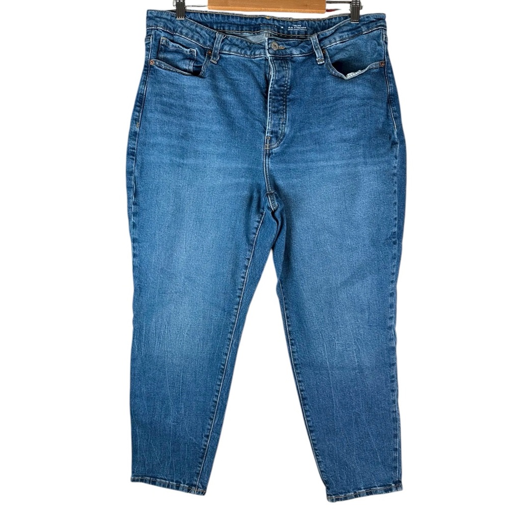 Old Navy Women's Straight Leg Jeans - Blue